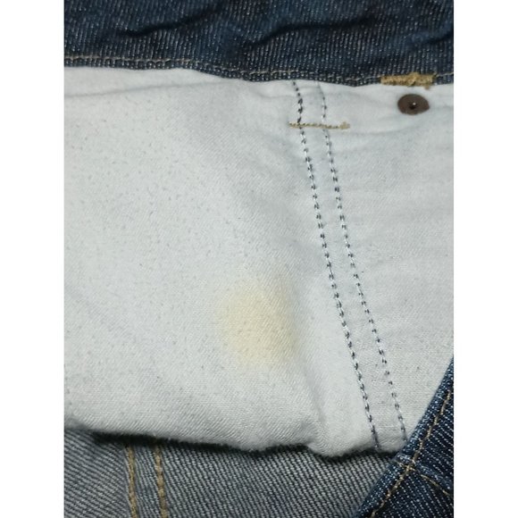 Fillmore American Rock Jeans Womens 35 in Waist Size 31 Dark Wash Denim Straight - Picture 15 of 15